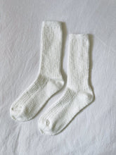 Indlæs billede til gallerivisning Cottage Socks White Linen
