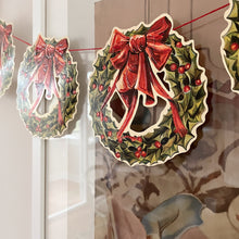 Indlæs billede til gallerivisning Julekrans med Glimmer Guirlande
