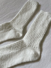 Indlæs billede til gallerivisning Cottage Socks White Linen
