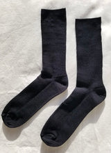 Indlæs billede til gallerivisning Trouser Socks Black

